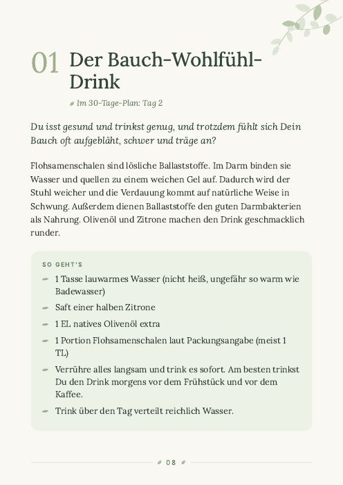 Beispielseite: Hausmittel 01